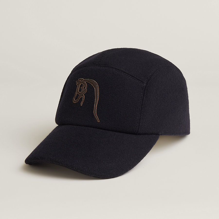 エルメス HERMES CAP NEVADA CHEVAL 58 Hermes Cap Nevada Puzzle Equestre Hat Ecru Cotton 58 New